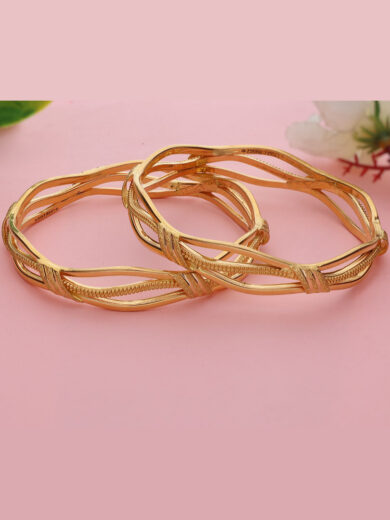 Twisted Link Bangles