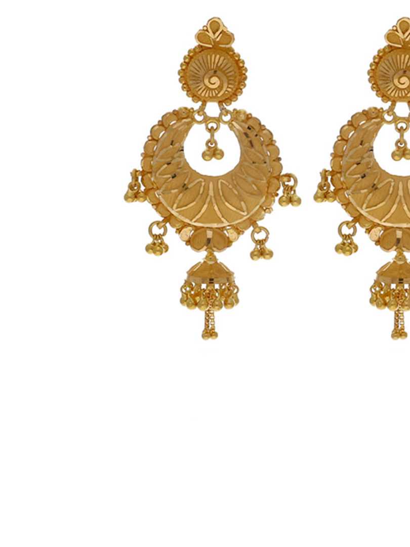 Stunning Geometric Gold Earrings