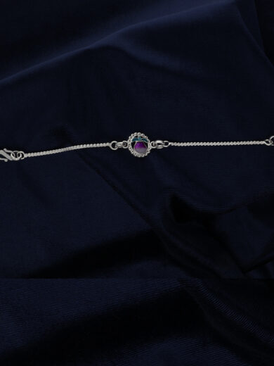 Silver-Aura Rakhi