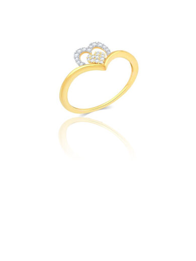 Two Heart Diamond Ring |