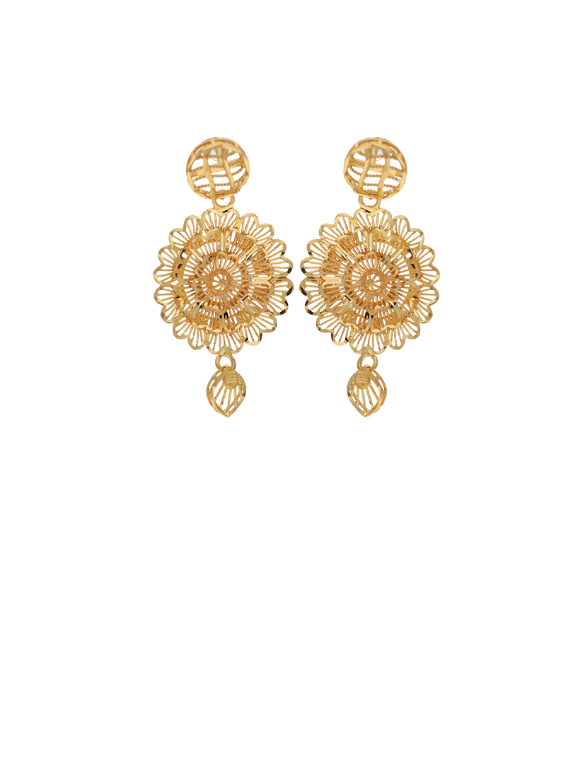 Heritage Blossom Earring - Arundhati Jewellers