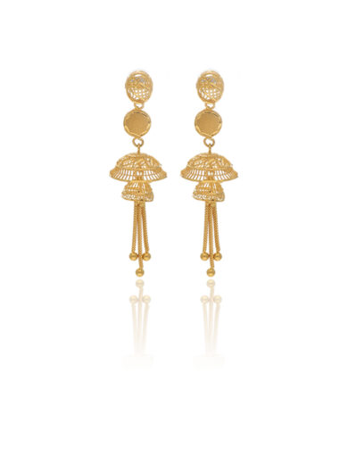 Two layer hanging jhoomer Dangles