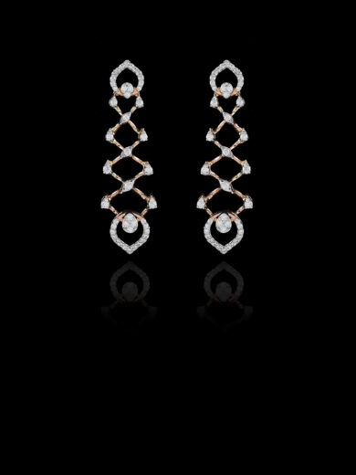 Eterna-Steps Diamond Earrings