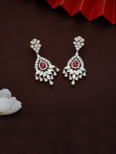 Diamond earing - Arundhati jewellers