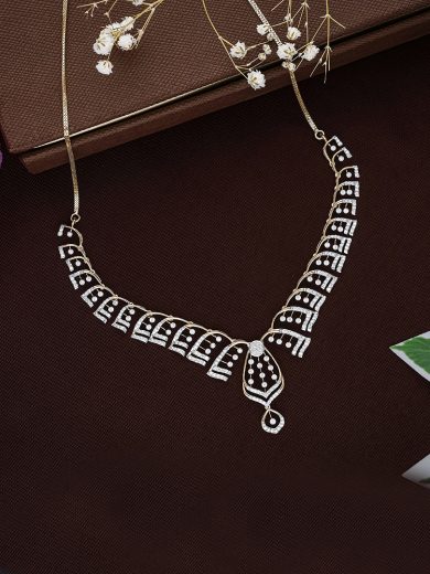 Diamond Necklace - ARundhati Jewellers