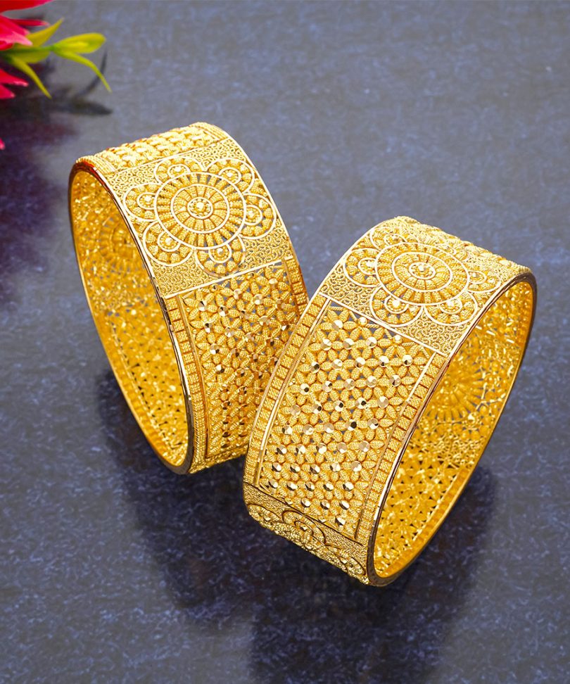 Sharanya Swarnika Bangles - 1060008998883AAS372 - Image 3