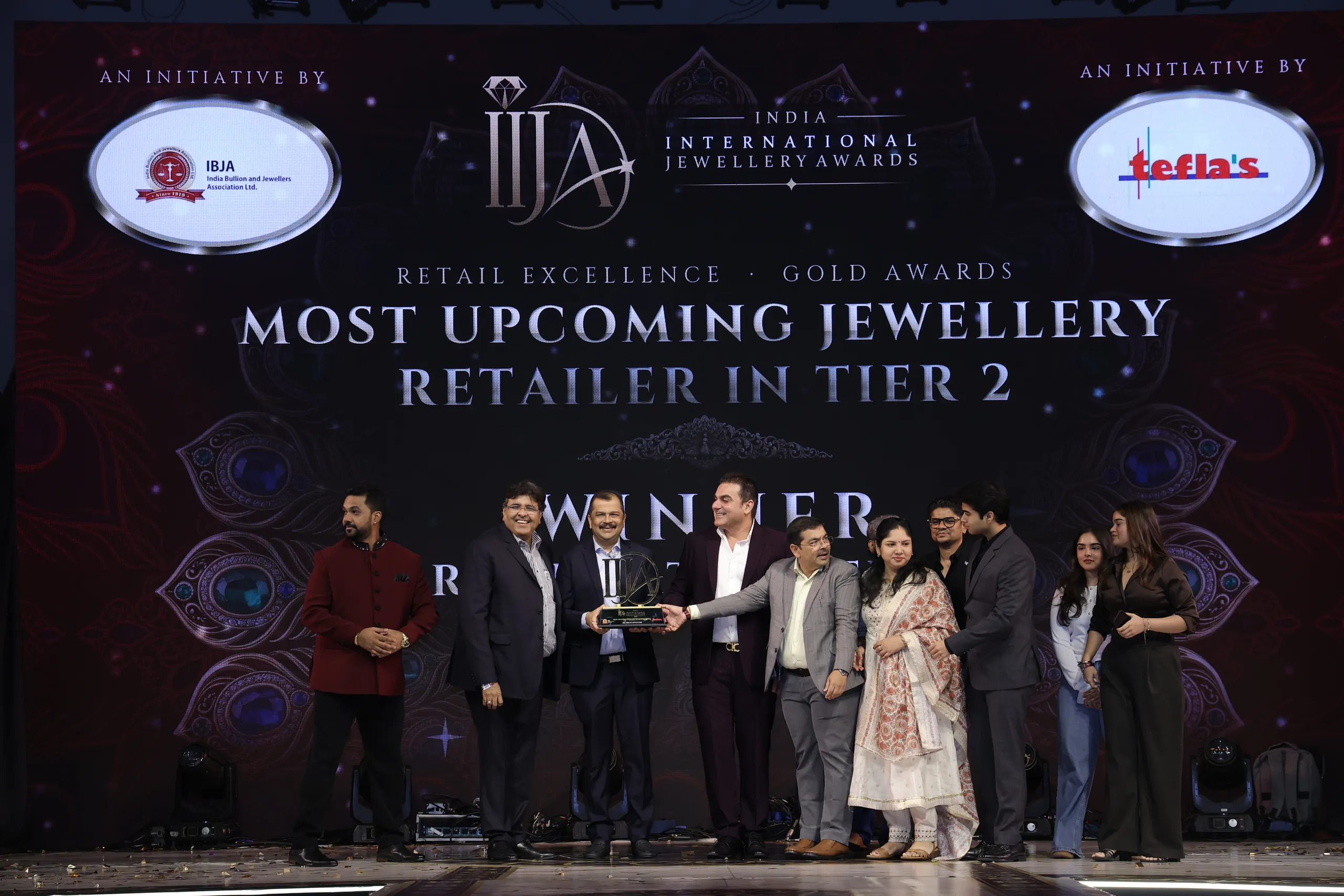 India’s Most Upcoming Jewellery Brand, recognized by IIJA, IBJA, and the World Gold Council!