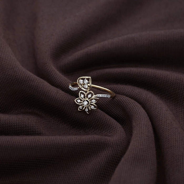 Charming Floral Diamond for women - DLRG3696SU2ECA0