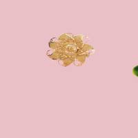 Floral Elegance Gold Office Wear Ring-1060004523300AA S101