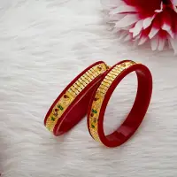 Elegant 22K Gold Sankha Bangles-SNKH9336 SU2ED8