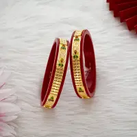22K Gold Sankha Kada Bangles-SNKH9352 SU2ED8
