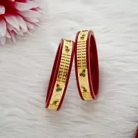 22K Gold Sankha Bridal Bangles-SNKH9078 SU2ED8