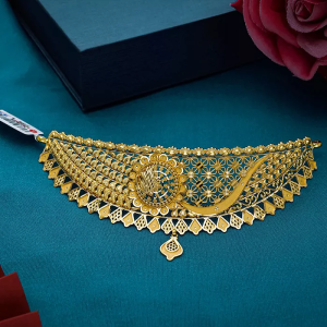 Elegant 22KT Gold Choker Necklace-NCCS0358 SU2E99