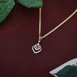 Diamond Leaf Pendant - DPND0532SU324L