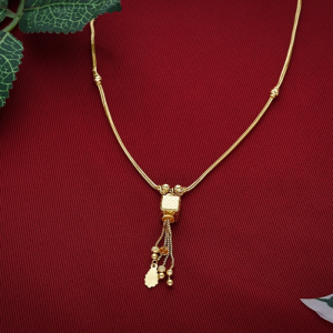 Gold Geometric Tassel Pendant - CH16421SU2EA8