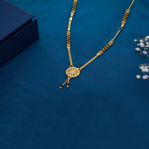 Florelle Semi Long Gold Mangalsutra-1060011326666AAS297