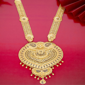 Shagun Swarna Saubhagya Long Gold Necklace-NKSS1884S141