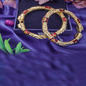Filigree Upgraded Meenakari Bangles-1060008999159AA S372