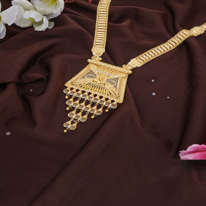 Asymmetrical Long Necklace