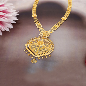 Shagun Swarna Bloom Long Necklace-NKSS1229S252