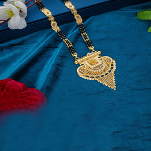 Heritage Peacock Pendant Mangalsutra-1060008907557AAS27