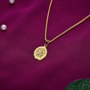 Maa Durga 22K Gold Kids Pendant Locket-LKT5395 SU2E81