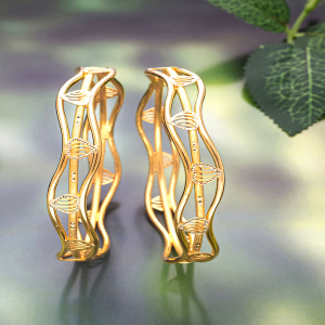 Modern Majesty Bangles-BNG21268S117