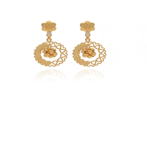 Whispering Flora Earring-AJPL 1004