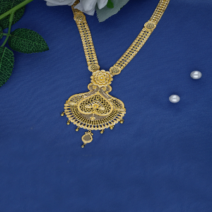 Hrudaya Pushpa Traditional Long Necklace-1060011356052AA S421