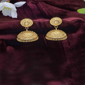 Kanaka Jhumka Earrings-1060008933228AA S311