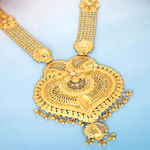 Shagun Hridaya Long Gold Necklace-NKSS1885S141