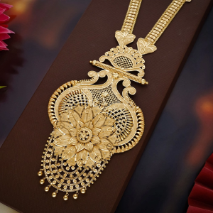 22K Gold Floral Rani Haar - NKSL6661SU2E83