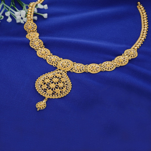 Radiant Aura Gold Necklace