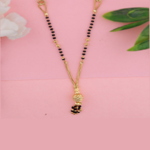 Elegant 22K Gold Beaded Mangalsutra - 1060006974032AA S297