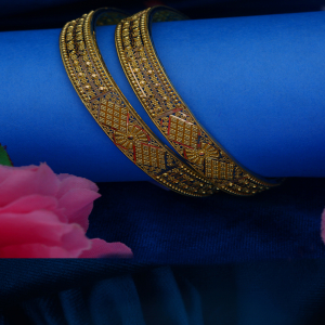 Nava Ruchi Gold Bangles-1060008404650AA S23