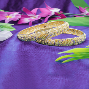 Nayika Gold Bangles-1060008794164AA S372