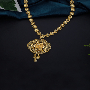 Beylik Long Gold Necklace-1060011066685AA S364