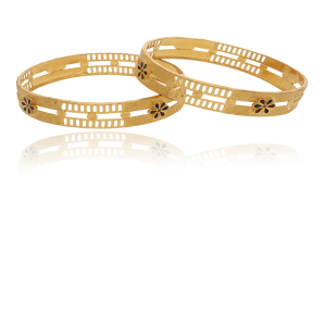 Golden Bloom Bangles-1060004637953AA S101