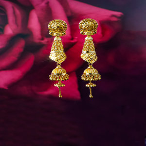 Svarnarekha Gold Jhumki-1060010850261AA S30