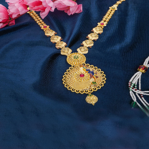 Beautiful Peacock Design Necklace