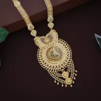 22K Gold Circular Filigree Rani Haar - NKSL6769SU2EA1