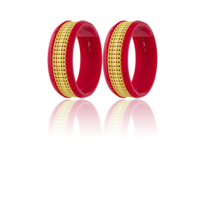 Gold Sankha Bangles-SJ-36