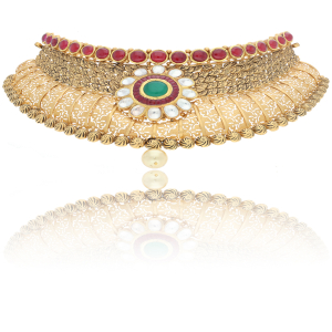 Auspicious Antique Choker-1060007356936AA S101