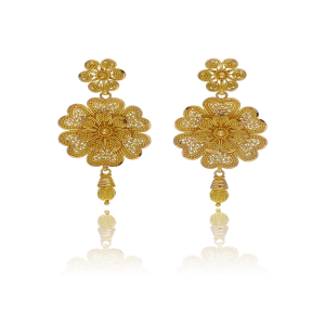 Floral Horizon Treasure Earrings-1060005185552AA S202