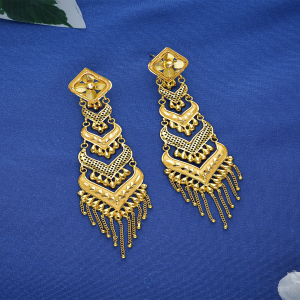Traditional Gold Shagun Earrings - ER9411 S414