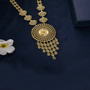 Chakra Kusum Cascade Long Necklace-1060011066647AA S364