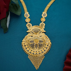 Heritage 22KT Grand Gold Long Necklace-NKSS5707 SU2E83