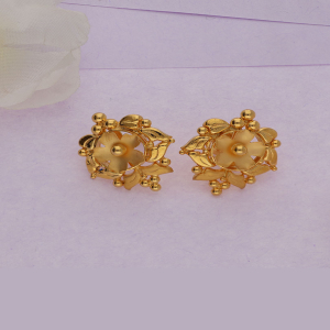 Heritage Blooms Stud Earrings-1060007199434AA S263