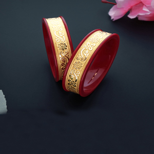 Floral Sankha Bangles-1060011171921AA S405