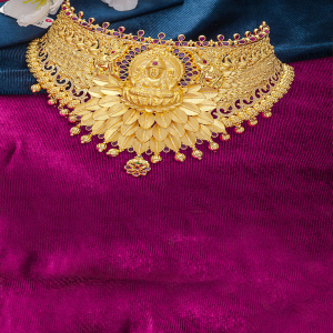 Goddess Grace Gold Choker-1060008399628AA S101